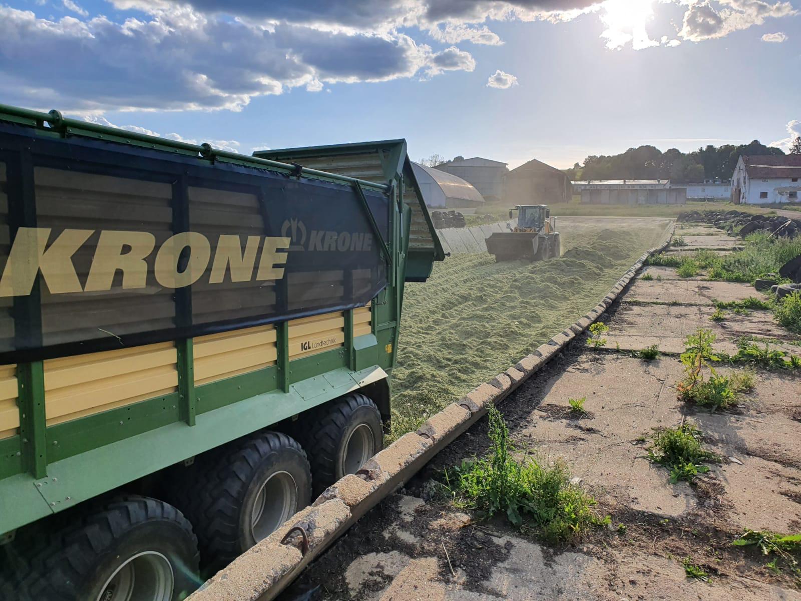 Silobau und Silo verdichten